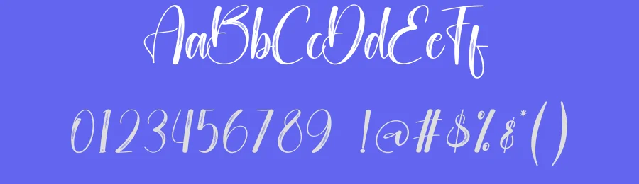 Justify Brush Font by creativeletter — Script Handwritten Font — thumbnail 3