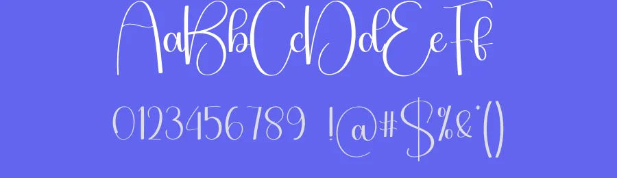 Justify Calligraphy Font by creativeletter — Script Handwritten Font — thumbnail 3