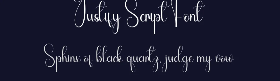 Justify Script Font by andikastudio — Script Handwritten Font — thumbnail 2