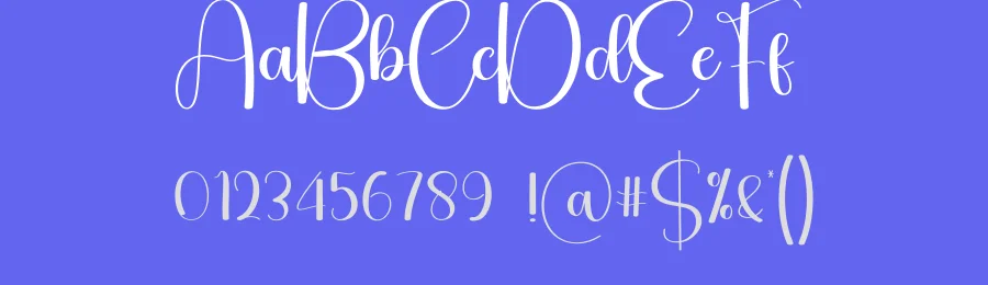 Justify Script Font by creativeletter — Script Handwritten Font — thumbnail 3