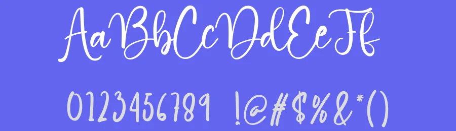 Justlove Script Font by creativeletter — Script Handwritten Font — thumbnail 3