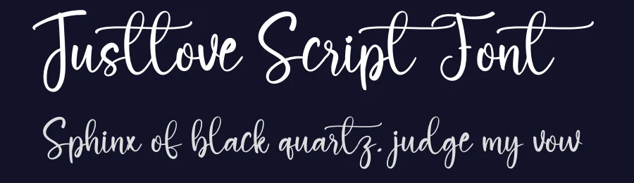 Justlove Script Font by creativeletter — Script Handwritten Font — thumbnail 2
