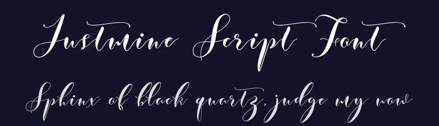 Justmine Script Font by 178-MC — Script Handwritten Font — thumbnail 2