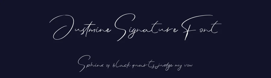 Justmine Signature Font by GlyphStyle — Script Handwritten Font — thumbnail 2