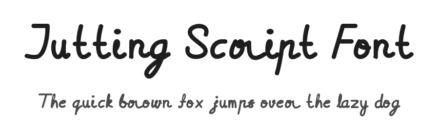 Jutting Script Font by Letternesia studio — Script Handwritten Font