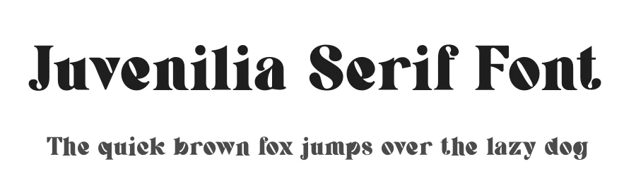 Juvenilia Serif Font by UICreative — Serif Font