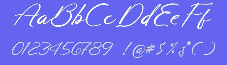 Jychoonle – Handwritten Brush Font by letterenastudios — Script Handwritten Font — thumbnail 3