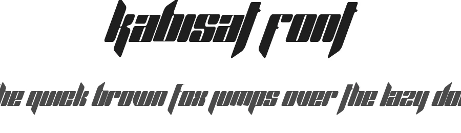 Kabisat Font by Mofr 24 — Display Font