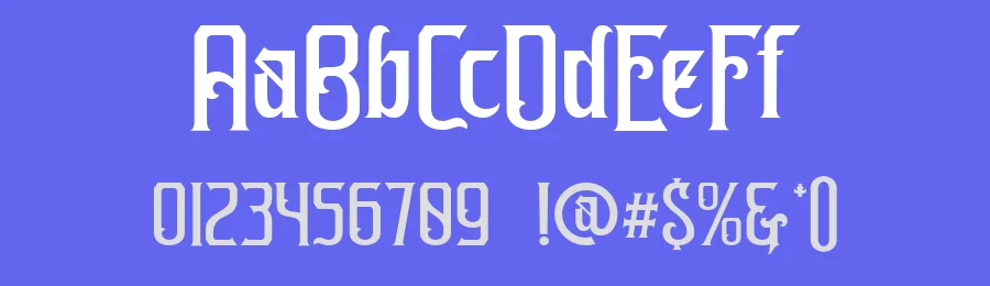 Kafehoc Font by Imoodev — Blackletter Font — thumbnail 3
