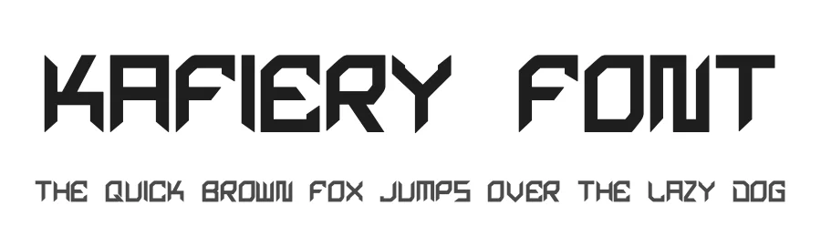 Kafiery Font by hayoyuka8 — Display Font