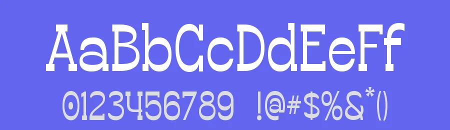 Kafkey Font by Kulokale — Slab Serif Font — thumbnail 3