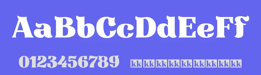 Kaftus Display Font by Kulokale — Display Font — thumbnail 3
