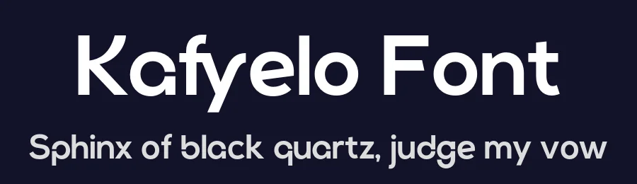 Kafyelo Font by PuriCreative — Sans Serif Font — thumbnail 2