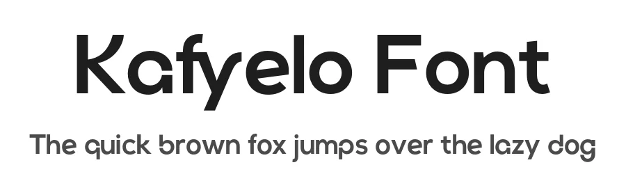Kafyelo Font by PuriCreative — Sans Serif Font