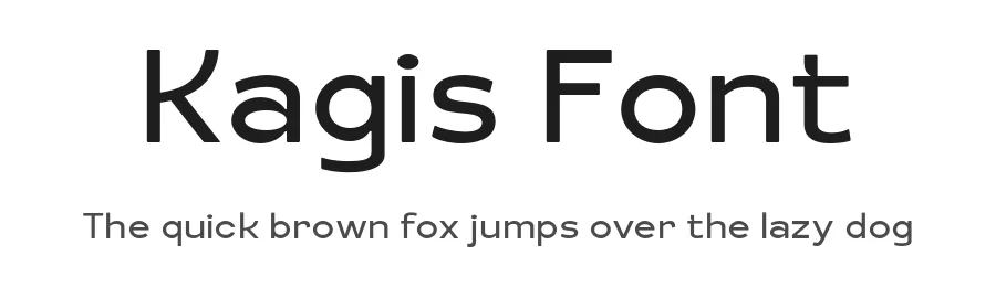 Kagis Font by Rhwork id — Sans Serif Font