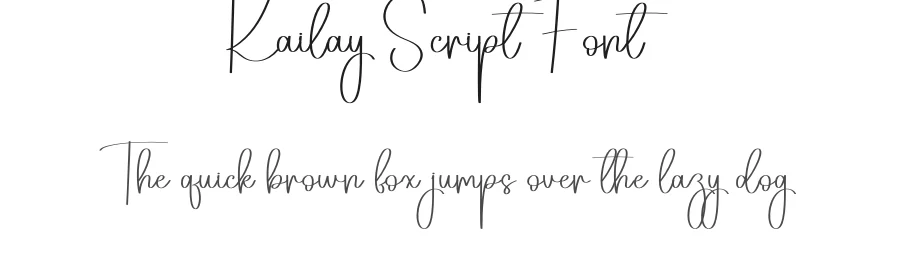 Kailay Script Font by creativeletter — Script Handwritten Font