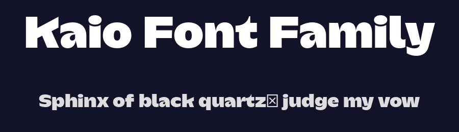 Kaio Font Family by Lift Type — Decorative Font — thumbnail 2