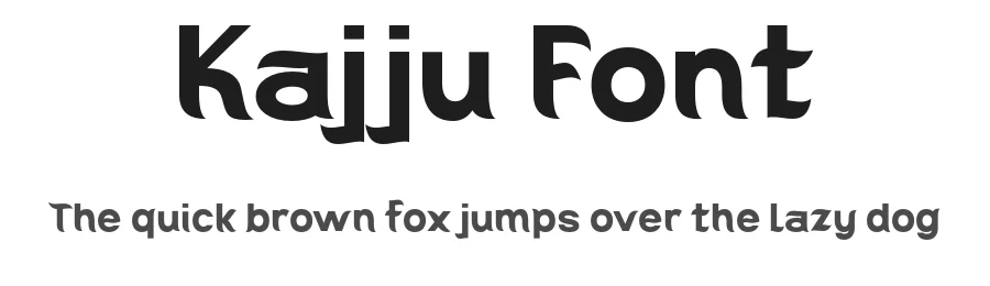 Kajju Font by twinletter — Sans Serif Font