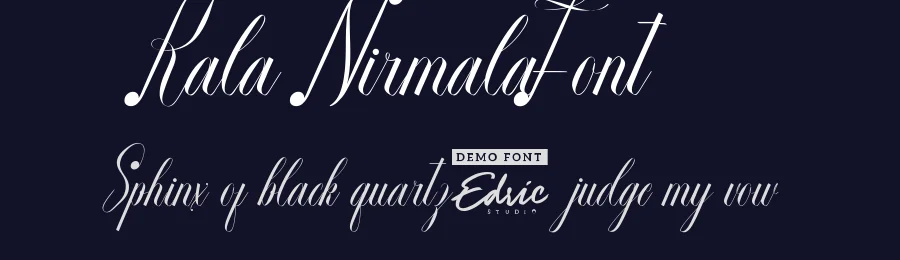 Kala Nirmala Font by edricstudio — Script Handwritten Font — thumbnail 2