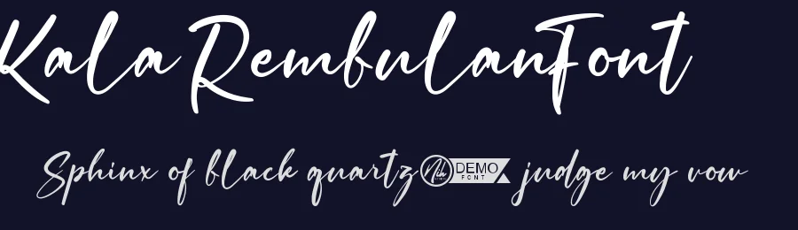 Kala Rembulan Font by nihstudio — Script Handwritten Font — thumbnail 2