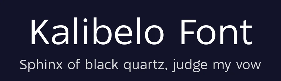 Kalibelo Font by Wacaksara Co. — Sans Serif Font — thumbnail 2