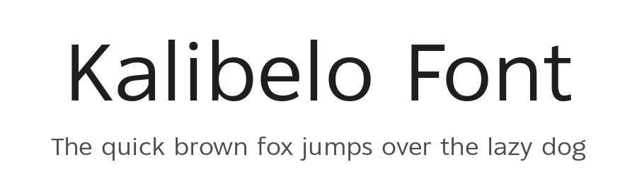 Kalibelo Font by Wacaksara Co. — Sans Serif Font