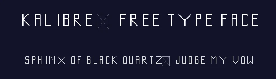 Kalibre – Free Type Face by Jomanolaes — Sans Serif Font — thumbnail 2