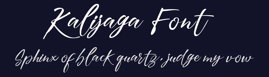Kalijaga Font by Gunaloecraft — Script Handwritten Font — thumbnail 2