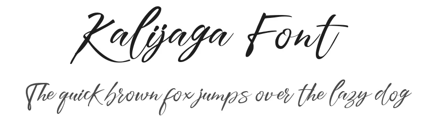 Kalijaga Font by Gunaloecraft — Script Handwritten Font