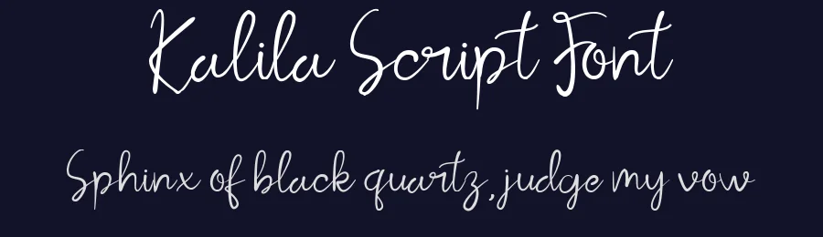 Kalila Script Font by Say Studio — Script Handwritten Font — thumbnail 2