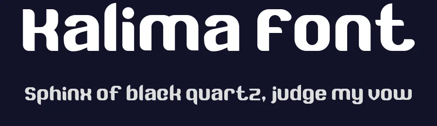 Kalima Font by JVMIYO — Display Font — thumbnail 2