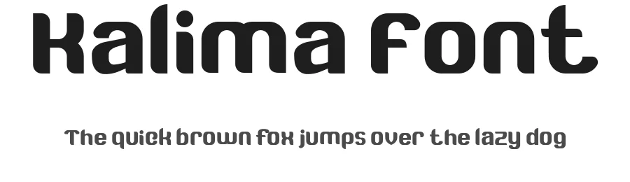 Kalima Font by JVMIYO — Display Font