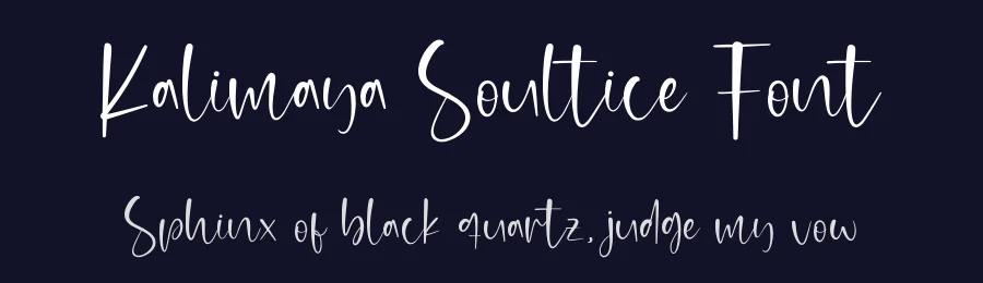 Kalimaya Soultice Font by Allouse.Studio — Script Handwritten Font — thumbnail 2
