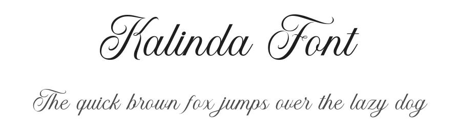 Kalinda Font by Rillatype — Script Handwritten Font