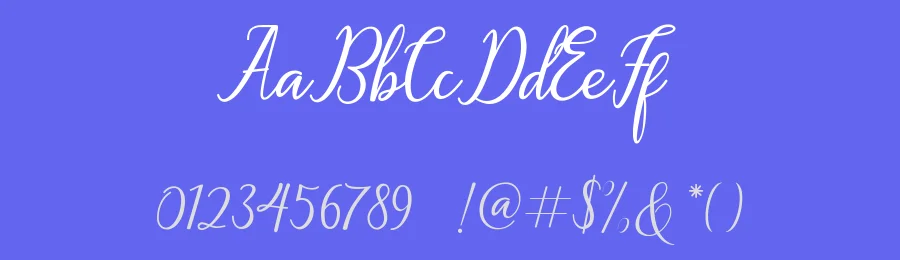 Kalisha Script Font by 178-MC — Script Handwritten Font — thumbnail 3