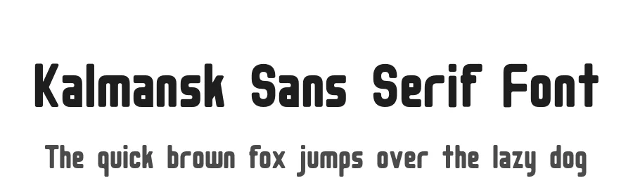 Kalmansk Sans Serif Font by simoherold — Sans Serif Font