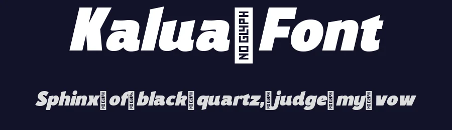Kalua Font by Letterhend Studio — Sans Serif Font — thumbnail 2