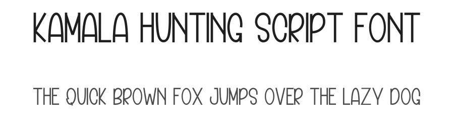 Kamala Hunting Script Font by inermediaSTUDIO — Display Font
