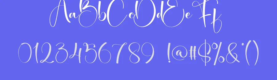 Kamala Mountain Script Font by creativeletter — Script Handwritten Font — thumbnail 3