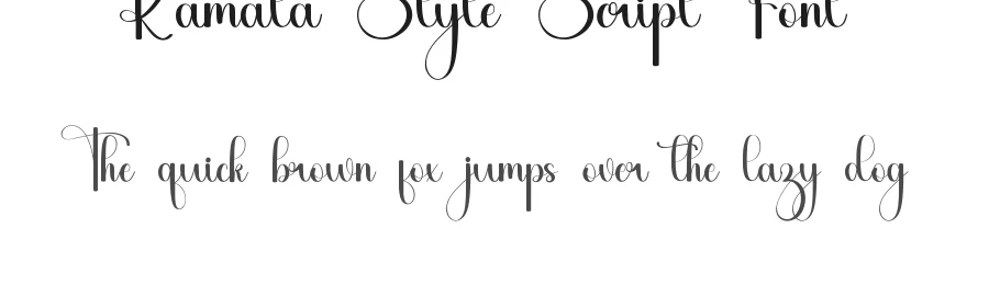 Kamala Style Script Font by inermediaSTUDIO — Script Handwritten Font