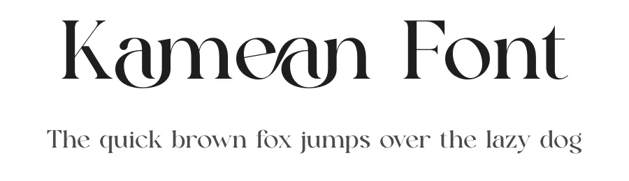 Kamean Font by SURATMI — Decorative Font