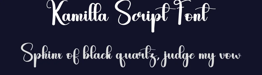 Kamilla Script Font by andikastudio — Script Handwritten Font — thumbnail 2