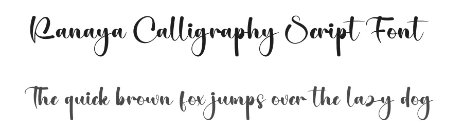 Kanaya Calligraphy Script Font by creativeletter — Script Handwritten Font