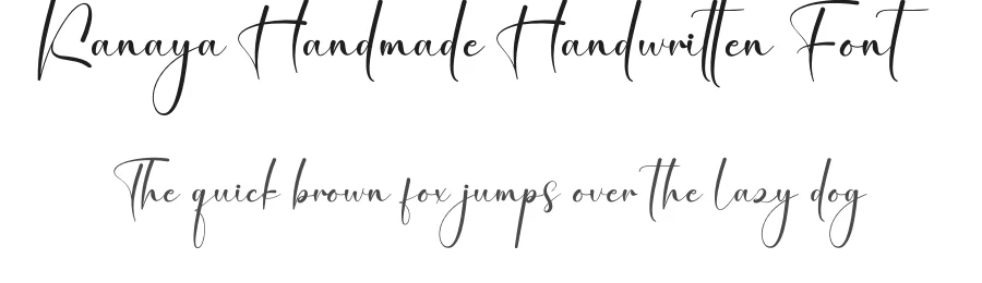 Kanaya Handmade Handwritten Font by creativeletter — Script Handwritten Font