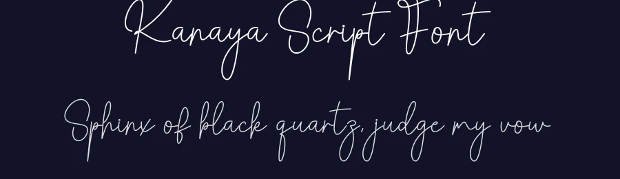 Kanaya Script Font by creativeletter — Script Handwritten Font — thumbnail 2