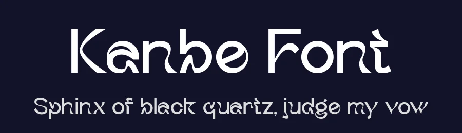 Kanbe Font by Sealoung — Sans Serif Font — thumbnail 2