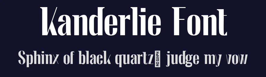 Kanderlie Font by ibracreative — Sans Serif Font — thumbnail 2