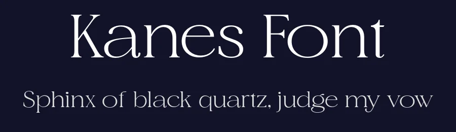 Kanes Font by Marvadesign — Serif Font — thumbnail 2