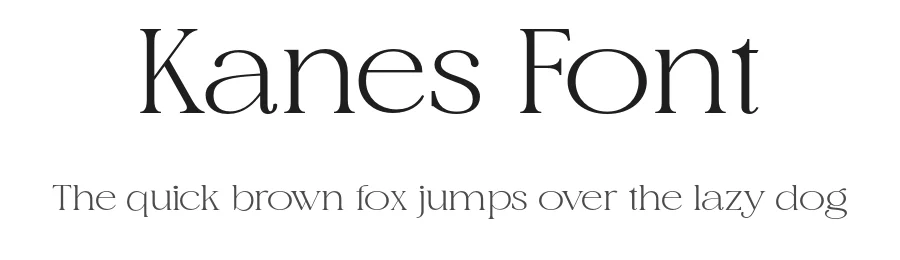 Kanes Font by Marvadesign — Serif Font