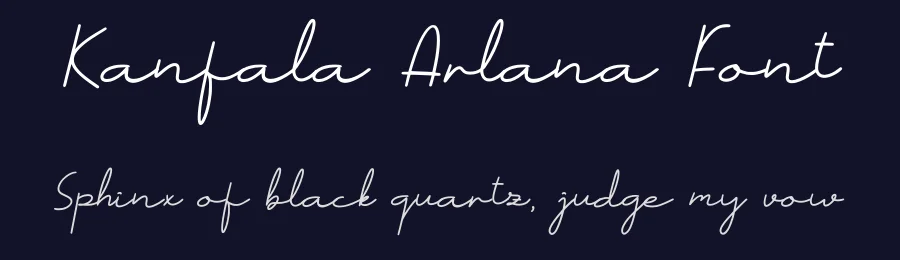 Kanfala Arlana Font by Javanicestudio — Script Handwritten Font — thumbnail 2